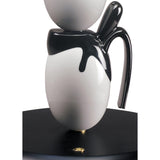 LLADRO' Lampada da Tavolo Hairstyle  38x31cm Porcellana