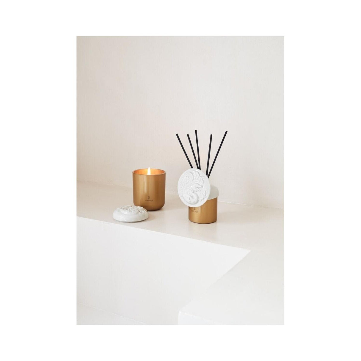 LLADRO' Diffusore Profumo Drago Redwood Fire 21x9cm Porcellana