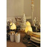 LLADRO' Figurina Albero di Natale con Regali Lustro Oro 26x11cm Porcellana