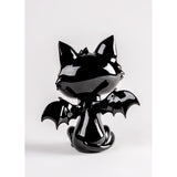 LLADRO' Scultura Little Devil Catserie Limitata 26x20cm Porcellana