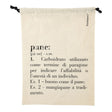 Sacchetto pane Victionary Villa D'Este in cotone 40x30 cm