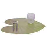 VILLA D'ESTE HOME TIVOLI Jungle Tovaglietta Tropicale Set 6 Pezzi Verde Plastica EVA