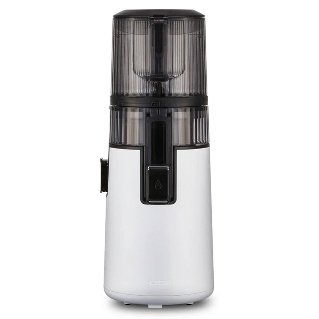 Estrattore di succo Hurom H70 in plastica bianca design compatto