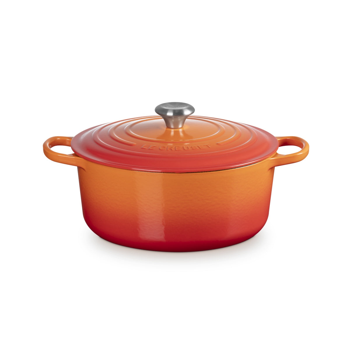Cocotte rotonda Evolution Le Creuset in ghisa vetrificata 28 cm