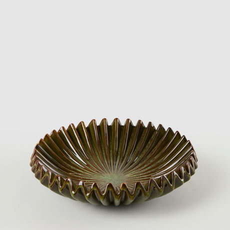 Piatto Raggiera EDG in ceramica decorata diametro 29 cm