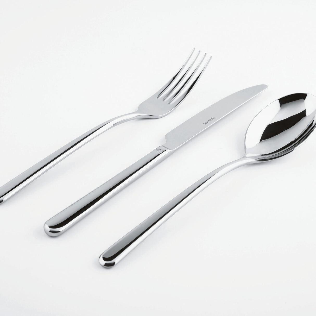 SAMBONET Linear Servizio Tavola Posate Set 36 Pezzi Acciaio Inox