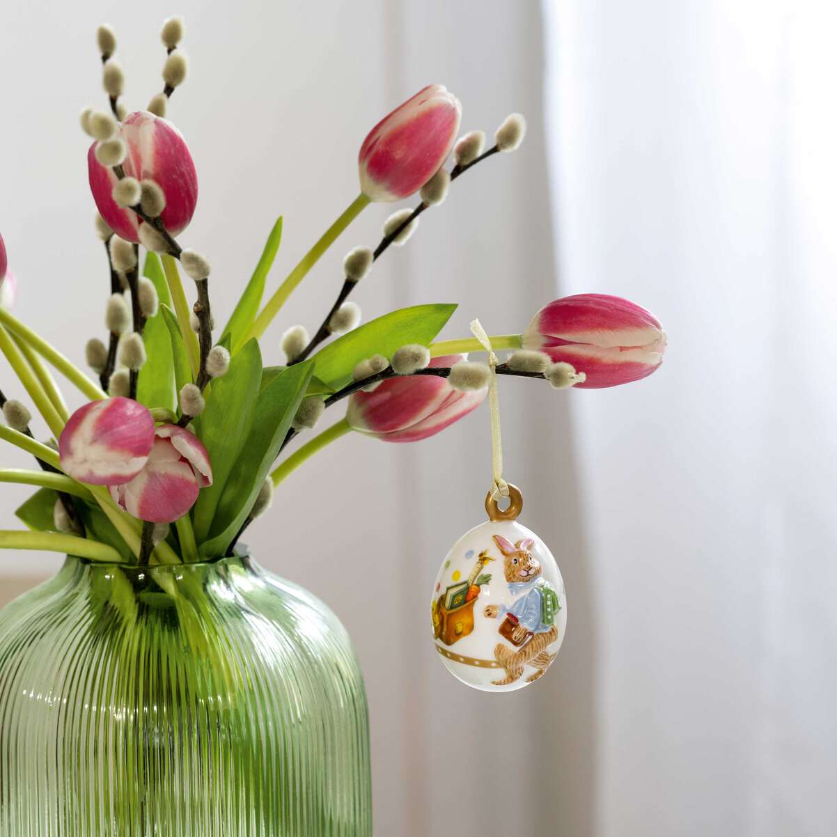 VILLEROY & BOCH Annual Easter Edition Pendaglio Uovo 8x5cm Porcellana