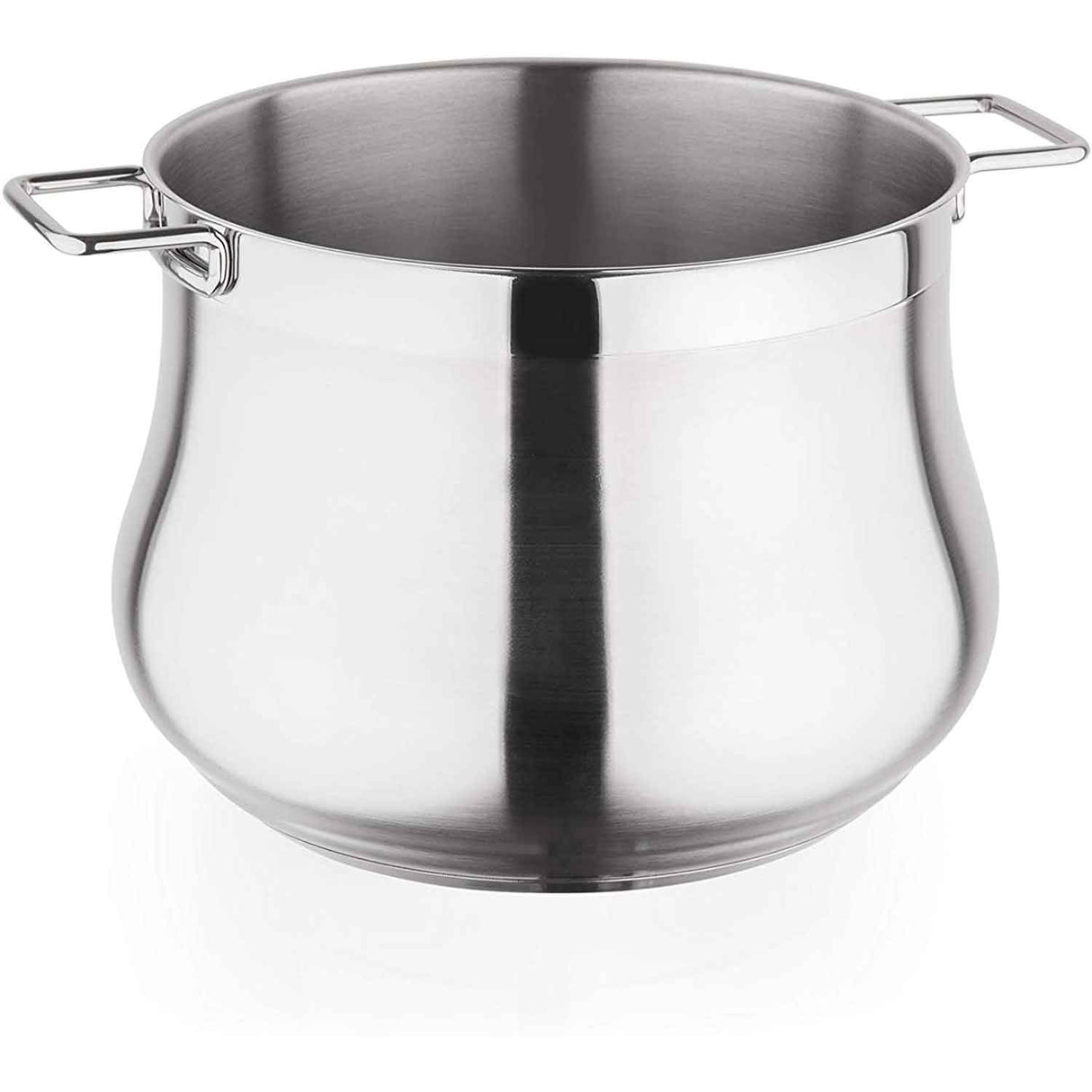 BARAZZONI Tummy Batteria Set di Pentole 7 Pezzi Acciaio Inox Made in Italy
