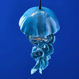WERNS Lampada a SospensioneA Ava Medusa 42cm Blu Poliresina