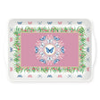 Vassoio con manici Easy Life in melamina decoro primaverile 33x22 cm