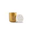 Candela Dragone Lladrò in porcellana bianca e vetro 12x8 cm