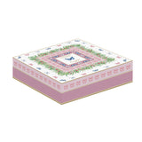 EASY LIFE Spring Parade Set Aperitivo in Bamboo con 5 Ciotole in Porcellana 25cm