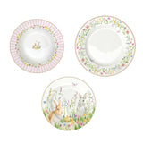 Servizio piatti Happy Easter Easy Life in porcellana con decori pasquali