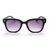 OKKIA Giovanni Occhiali da Sole Unisex Soft Touch Nero Grigio
