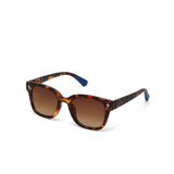 OKKIA Giovanni Occhiali da Sole Unisex Soft Touch Avana Blu