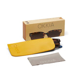 OKKIA Giovanni Occhiali da Sole Unisex Soft Touch Avana Blu