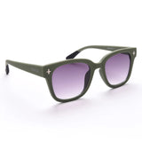 OKKIA Giovanni Occhiali da Sole Unisex Soft Touch Verde e Nero