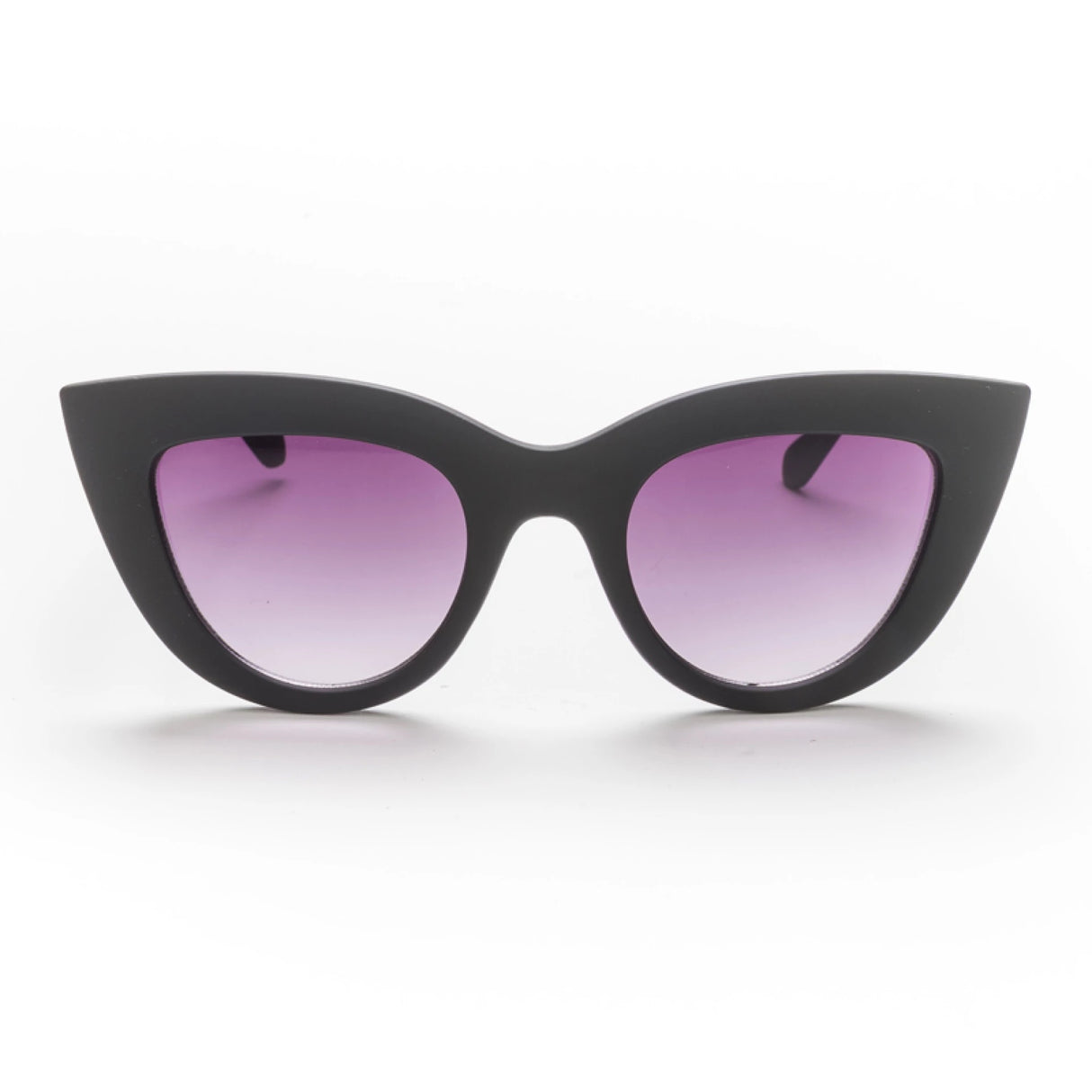 OKKIA Claudia Occhiali da Sole Donna Big Cat Eye Nero