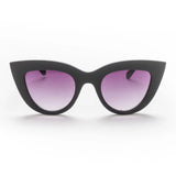 OKKIA Claudia Occhiali da Sole Donna Big Cat Eye Nero