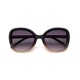 Occhiali da sole Anna Okkia montatura soft touch nero sfumato rosa