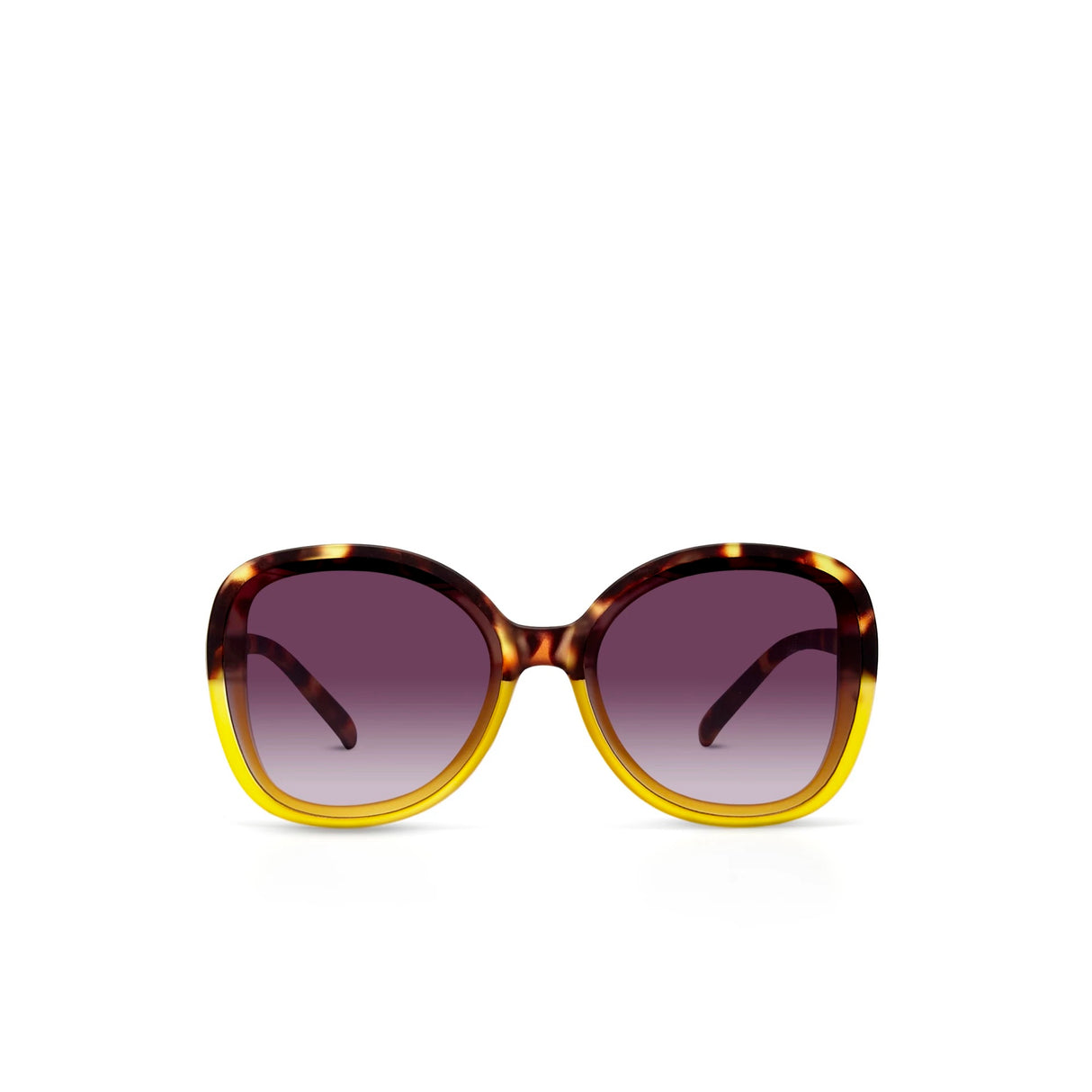 OKKIA Anna Occhiali da Sole Donna Avana Giallo