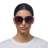 OKKIA Anna Occhiali da Sole Donna Rosa Avana