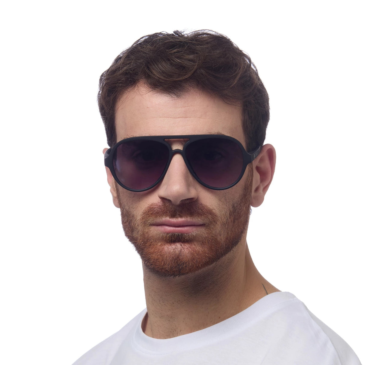 OKKIA Alessio Occhiali da Sole Unisex Goccia Nero