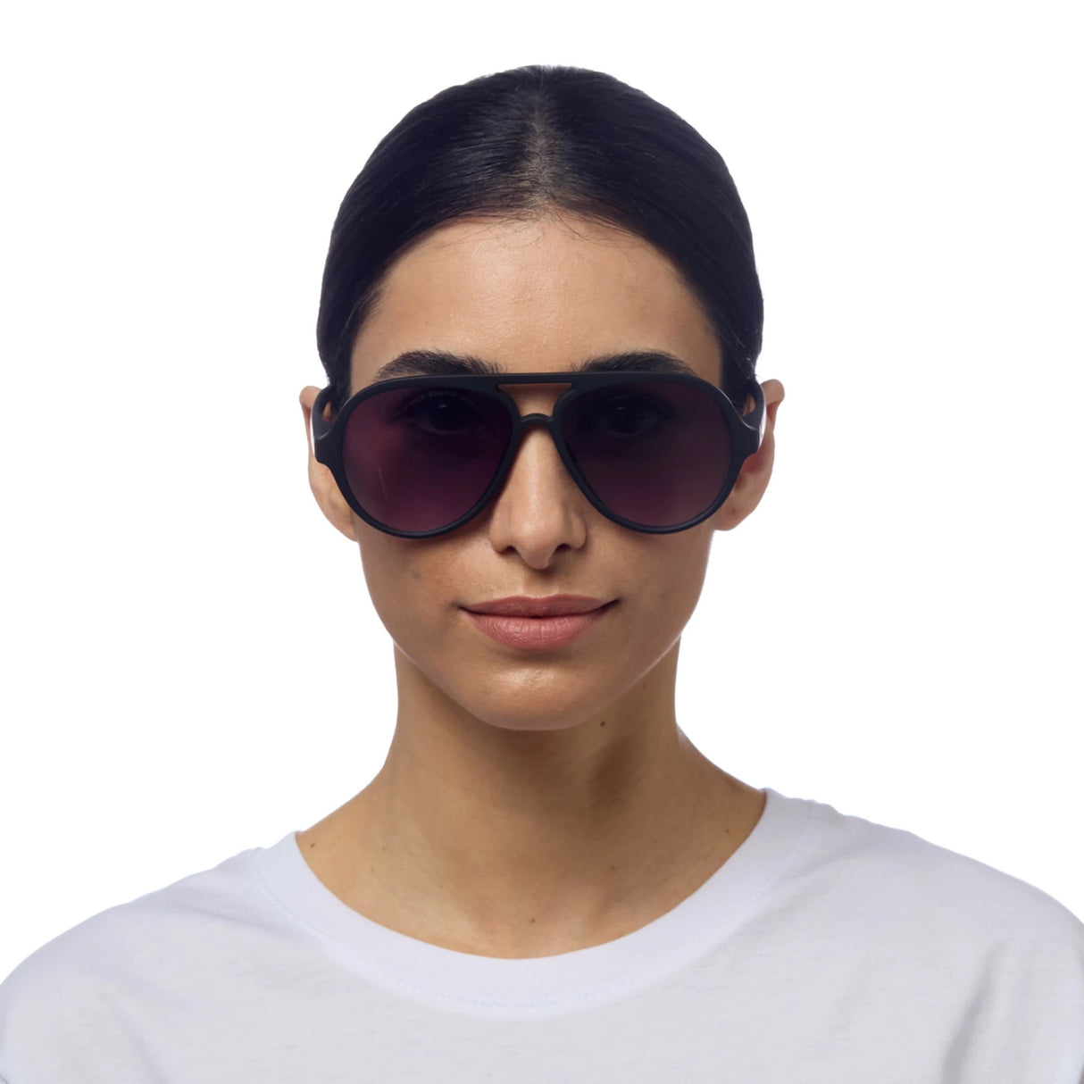 OKKIA Alessio Occhiali da Sole Unisex Goccia Nero