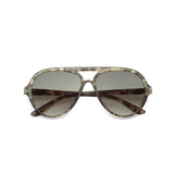 OKKIA Alessio Occhiali da Sole Unisex Goccia Kale Avana