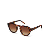 OKKIA Zeno Occhiali da Sole Unisex Tondo Classic Avana