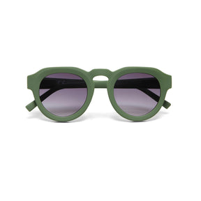Occhiali da sole Zeno Okkia montatura soft touch verde 14 cm