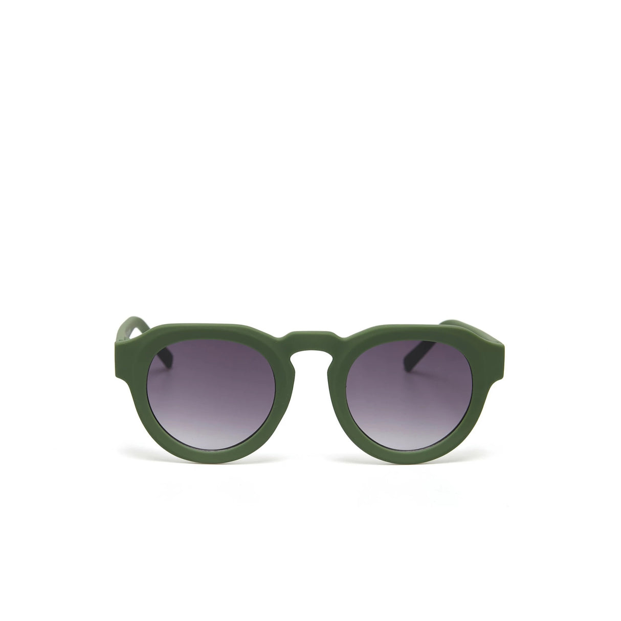 OKKIA Zeno Occhiali da Sole Unisex Tondo Verde