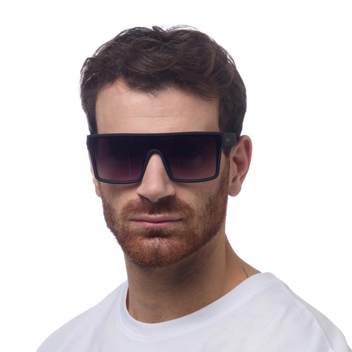 OKKIA Tokyo Occhiali da Sole Unisex Squadrato Nero