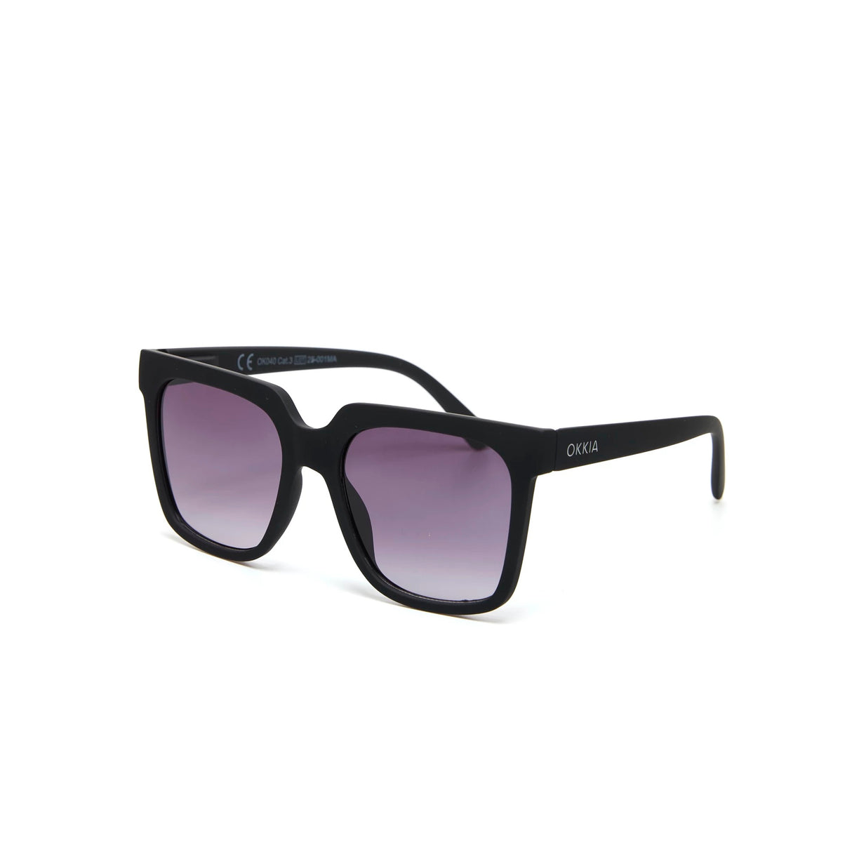 OKKIA Roma Occhiali da Sole Unisex Nero