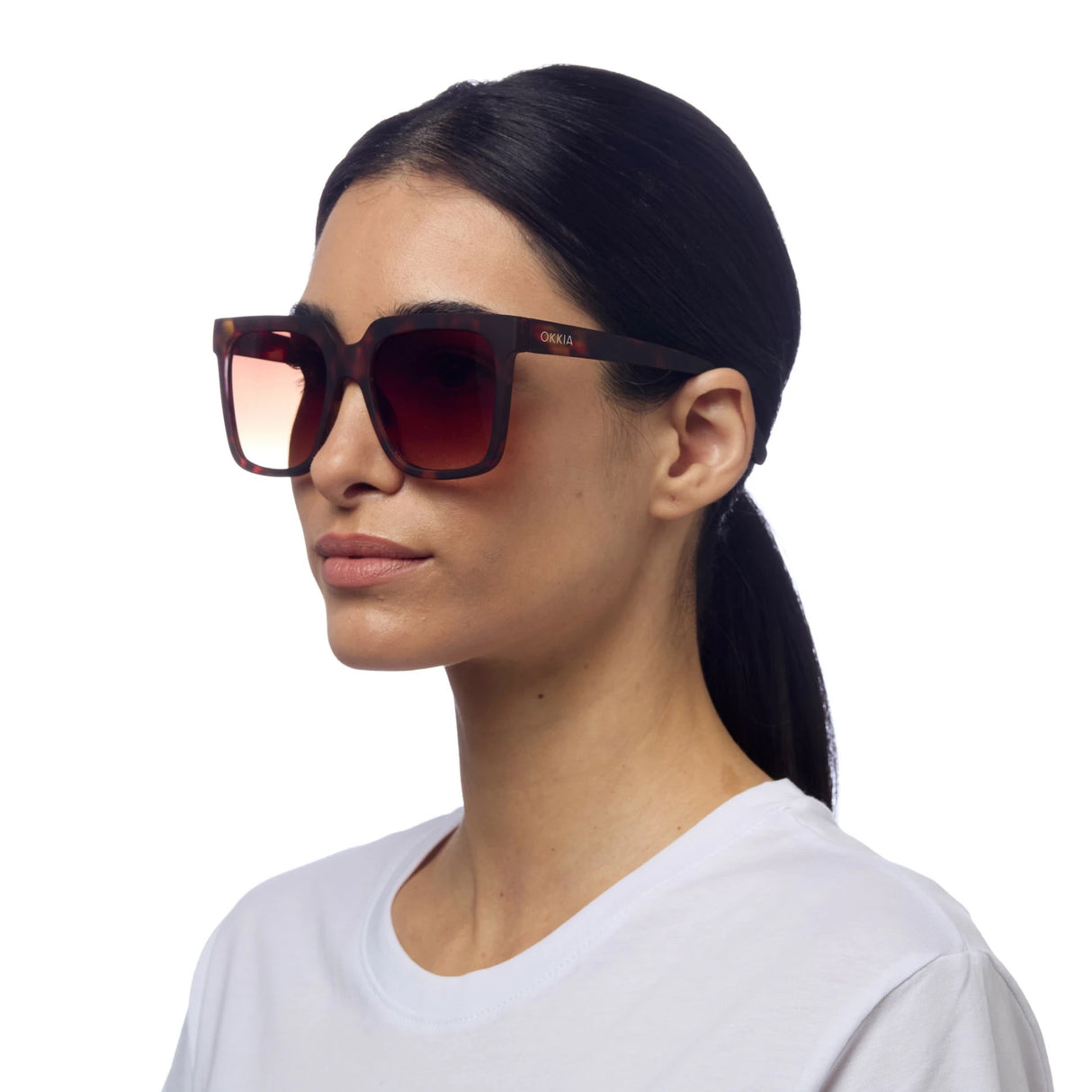 OKKIA Roma Occhiali da Sole Unisex Classic Avana