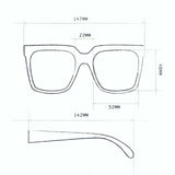 OKKIA Roma Occhiali da Sole Unisex Classic Avana
