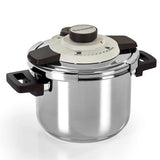 BARAZZONI Facile Dual System Pressure Cooker 6 L Stainless Steel 22cm