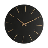 BIZZOTTO Orologio da Parete Timeline Nero Oro 40cm