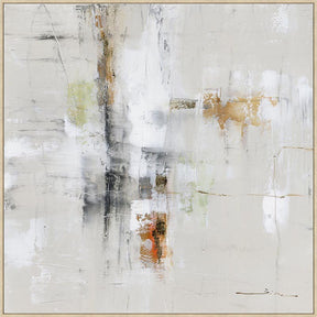 Quadro dipinto a mano Bizzotto su tela con cornice in plastica 102x102 cm