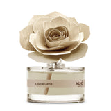 Diffusore a bastoncino Muha Rosa in vetro con fiore decorativo 50 ml