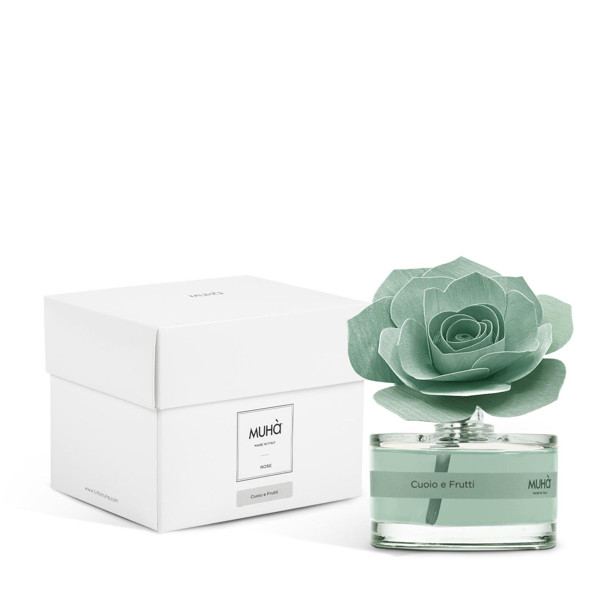 MUHA' Profumatore D'Ambiente Diffusore Rosa 50ml Dolce Latte