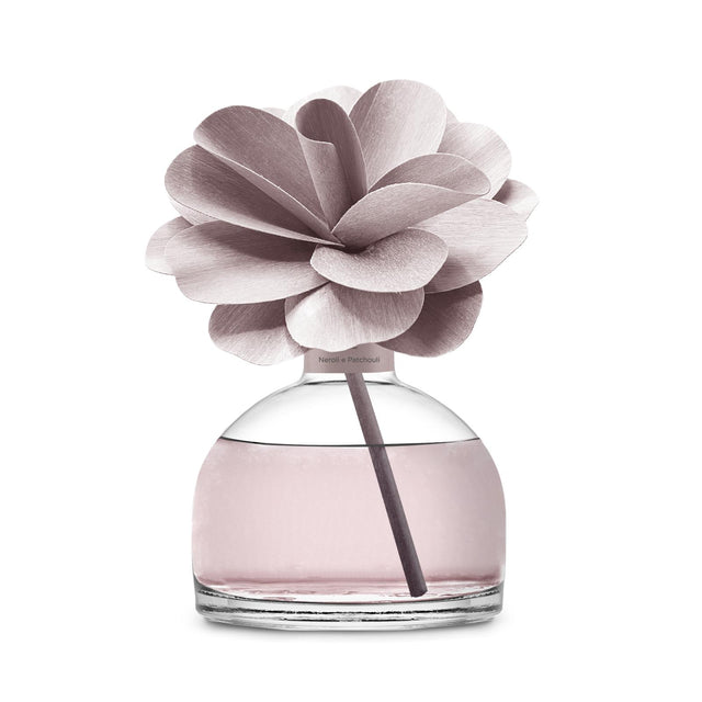 Diffusore a bastoncino Muha Flower 200 ml con fiore in legno decorativo