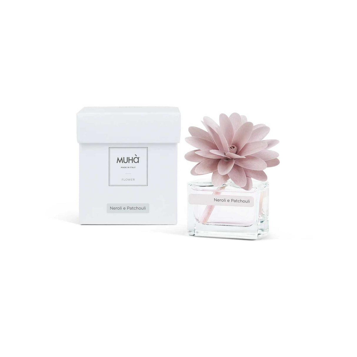 MUHA' Profumatore d'Ambiente Diffusore Flower 30ml Neroli e Patchouli