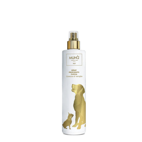 Deodorante spray per cuccia Muha fragranza vaniglia 150 ml