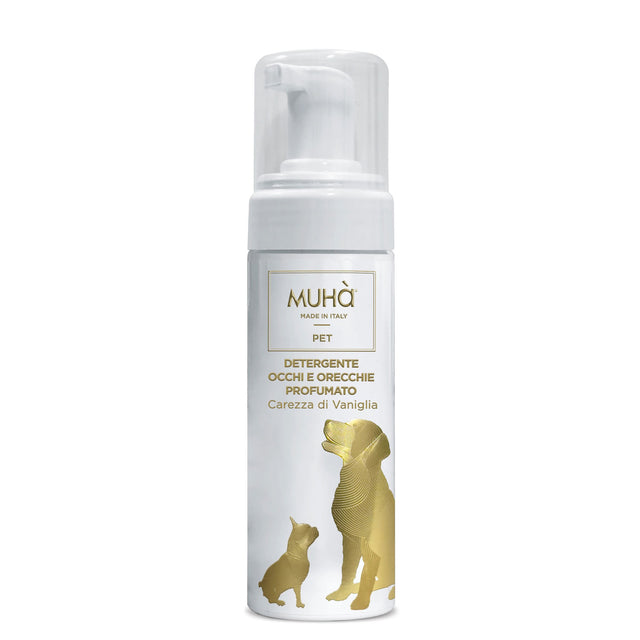 Mousse occhi e orecchie Muha detergente alla vaniglia 100 ml