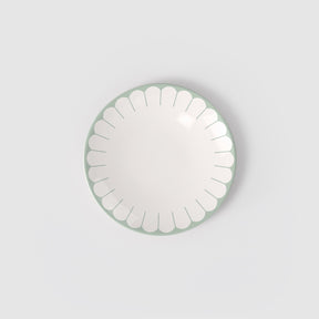Set 6 piatti dessert Fleur Vert Villeroy & Boch in porcellana 21 cm