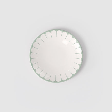 Set 6 piatti dessert Fleur Vert Villeroy & Boch in porcellana 21 cm