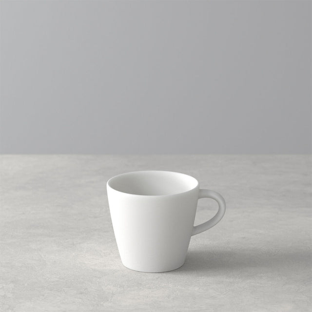 Tazzina caffè Manufacture Rock Villeroy & Boch porcellana opaca bianca