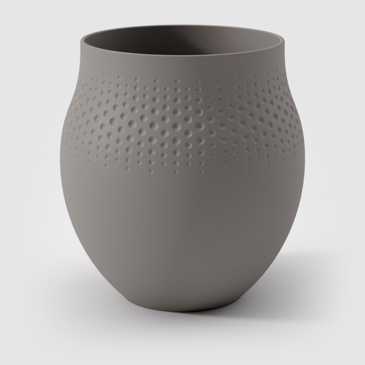 Vaso Manufacture Collier Villeroy & Boch in porcellana opaca 18x16,5 cm