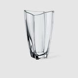 Vaso NewWave Villeroy & Boch in cristallo trasparente design asimmetrico 25 cm